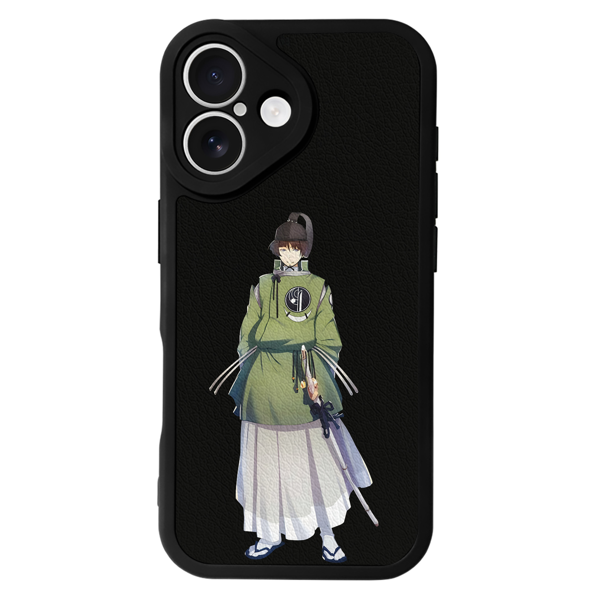 （画像用） 刀剣乱舞 Touken Ranbu 【iPhone 16シリーズ対応】シリコンスマホケース（レザー調） 材質：シリコン